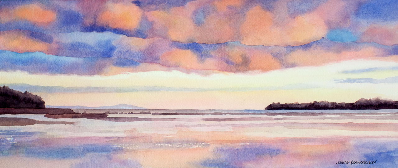 Janine Bessenecker - Sunset on Moonlight Bay