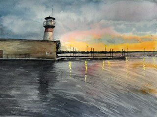 Tenny Park Locks After a Storm